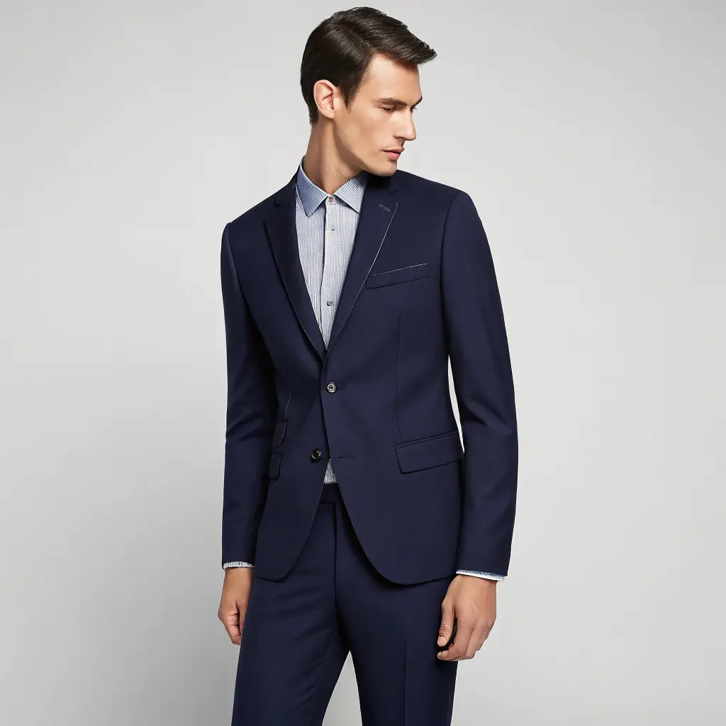 Tailored Wool Suit